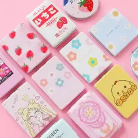 网红少女心小镜子随身镜化妆镜小号可爱便携可折叠学生手拿双面