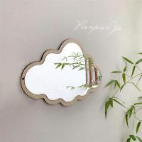 *片片吖*ins风北欧云朵造型化妆镜子创意装饰亚克力挂镜拍照道具