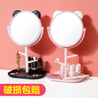 随身便携镜子折叠化妆镜宿舍学生台式桌面梳妆镜寝室公主镜