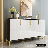 轻奢餐边柜现代简约入户玄关柜客厅储物茶水柜北欧装饰柜餐厅边柜