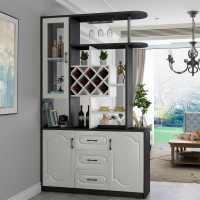 现代简约客厅隔断柜酒柜玄关间厅柜储物鞋柜小户型北欧双面屏风柜