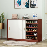 北欧移门鞋柜家用推拉门进门口简约玄关柜大容量储物多层收纳鞋架