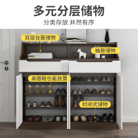 鞋柜家用门口大容量储物柜子经济型简约鞋架门厅柜北欧收纳玄关柜