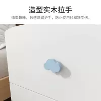 儿童床头柜北欧卡通置物柜男孩女孩收纳柜现代简约儿童房床边柜子