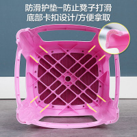 塑料凳子40cm厘米加厚成人浴室防滑35中高凳板登38矮餐桌椅37写字