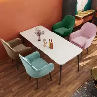 家用电脑椅子靠背轻奢梳妆台化妆椅休闲书桌椅美甲店北欧餐厅椅子