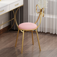 北欧梳妆凳卧室化妆凳子简约蝴蝶椅网红梳妆台化妆台靠背椅子