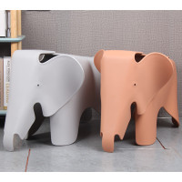 大象儿童椅幼儿园可爱北欧塑料凳宝宝彩色玩具凳家用卡通动物凳子