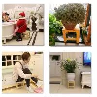家用实木小方凳子小板凳茶几客厅儿童幼儿园钓鱼小木圆凳矮换鞋凳