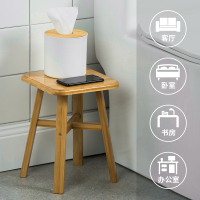 小凳子矮凳板凳楠竹圆凳方凳换鞋客厅实木儿童家用成人经济型简易