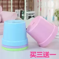 时尚卡通加厚儿童塑料凳子成人浴室防滑小板凳圆凳矮凳脚家用椅子