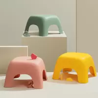 小凳子儿童塑料垫脚凳矮凳家用宝宝板凳椅子卡通可爱脚踏踩凳加厚