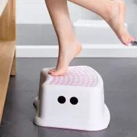 儿童踩脚凳宝宝洗手垫脚凳塑料防滑厕所蹲坑神器脚踏马桶凳