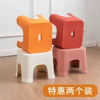 小凳子家用加厚客厅儿童板凳北欧风防滑型创意矮凳结实耐用塑料凳
