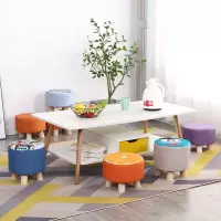 凳子家用小板凳儿童卡通圆凳网红矮凳懒人现代简约ins北欧木凳子