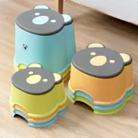 小凳子家用塑料加厚创意板凳儿童可爱宝宝踩脚矮凳洗澡考拉换鞋凳