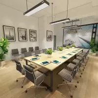 会议桌长桌员工办公拼接桌长方形培训洽谈简约现代职员长桌开会桌