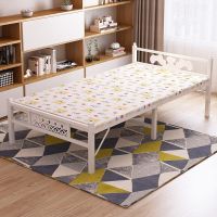 折叠床单人床午休床家用木板床办公室午睡床双人简易床便携隐形床