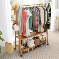 衣帽架落地挂包架衣柜家用衣架单杆式简约现代卧室内挂衣服的架子