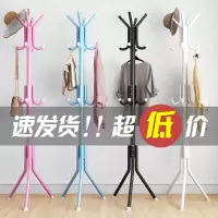 简易衣帽架落地衣架挂衣架卧室客厅衣服架钢管创意挂包架简约现代