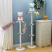 儿童衣帽架落地卧室衣架杆子可爱挂衣架简易家用衣服架子立式衣架