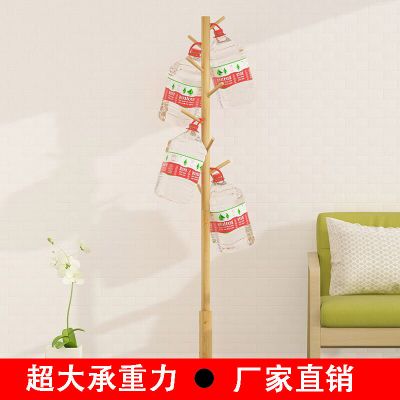 衣服架子落地简易新品中式实木衣帽架挂卧室客厅家用现代收纳架