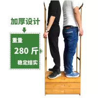 简易楠竹衣帽架挂衣架卧室实木简约现代落地挂衣服收纳多功能家用