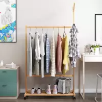 衣帽架落地卧室挂衣架简易家用房间挂包衣服置物架子简约现代网红