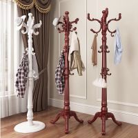 实木衣帽挂大衣架落地衣架晾衣架衣服挂挂衣架欧式创意落地