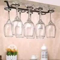 铁艺红酒杯架倒挂酒杯架吊杯架葡萄酒杯架悬挂红酒架高脚杯架