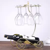 欧式红酒架 铁艺红酒杯架挂杯架 高脚杯吊杯架 葡萄酒杯悬挂杯架