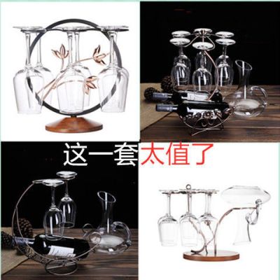 红酒杯架倒挂创意红酒架欧式家用高脚杯葡萄酒杯架高档铁艺红酒架