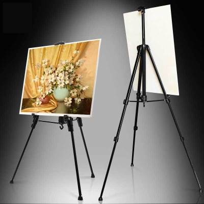 素描铝合金画架套装支架式便携美术写生4k画板子金属折叠伸缩成人