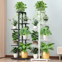 花架子多层家用室内阳台置物架铁艺客厅省空间装饰花盆落地式绿萝