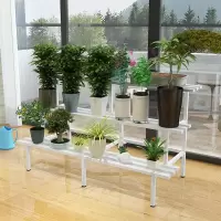 多层阶梯式花架家用室内绿萝花架子铁艺特价花盆架客厅阳台室外