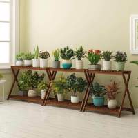 花架子实木室内多层阳台装饰客厅置物花盆栽架绿萝多肉铁艺落地式