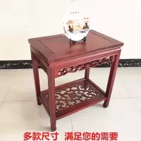 实木花架客厅盆景架奇石桌小型鱼缸架现代简约沙发边桌边几置物架