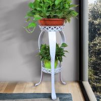 特价多层室内花架子欧式铁艺阳台花架落地客厅绿萝多肉吊兰花盆架