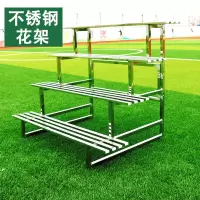 室内外阳台不锈钢户外花架子多层阶梯式花盆架铁艺特价梯形花架