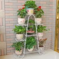 铁艺花架绿萝花架子特价简约阳台落地多肉欧式多层花盆架