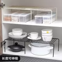 可伸缩铁艺厨房置物架下水槽橱柜碗碟架调料架子厨具桌面收纳架