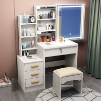 梳妆台卧室网红化妆桌现代化妆盒简约经济多功能迷你小户型化妆台