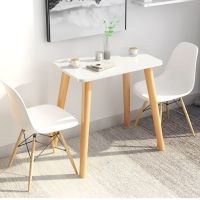 ins简约北欧飘窗客厅桌子卧室经济型吃饭出租房长方形餐桌阳台桌