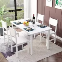 餐桌椅组合现代简约长方形餐桌小户型餐桌家用餐桌