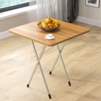 折叠桌 正方形饭桌餐桌 小户型折叠桌子 家用小饭桌 家便携式桌子