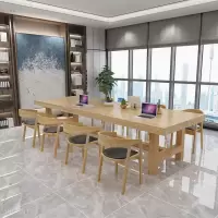 实木大型会议桌简约现公桌长条桌接待桌培训桌电脑桌茶桌长桌
