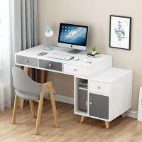 北欧电脑桌家用简约现公桌经济型学习桌卧室简易书桌台式桌子