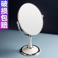 化妆镜台式简约大号欧式公主镜双面镜高清放大镜子书桌宿舍梳妆镜