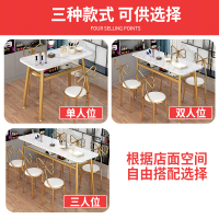 美甲桌子椅套装特价经济型美甲店单人双人小型网红美甲台现代简约