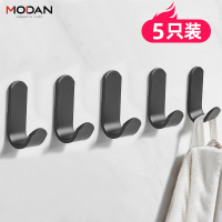 免打孔衣服挂钩强力粘胶门后衣帽挂衣架墙上承重收纳粘钩壁挂墙壁